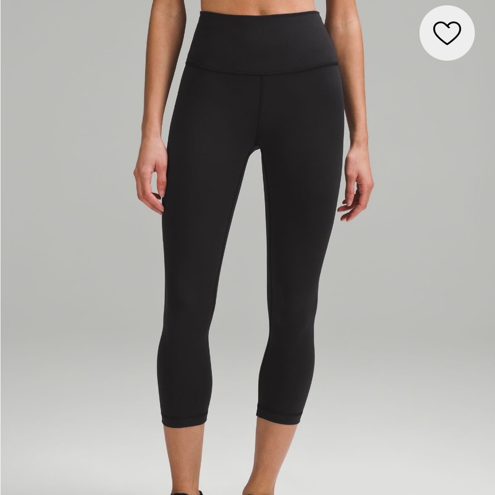 Lululemon Wunder Train High-Rise Crop 21” True Navy Size 4